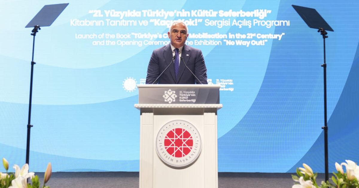 Bakan Ersoy, ’21. Yüzyılda Türkiye’nin Kültür Seferberliği’ kitabının tanıtım programında konuştu
