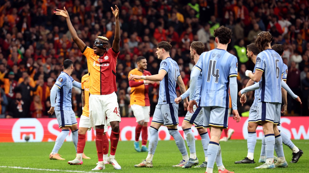 Galatasaray’ın Tottenham galibiyeti, İngiliz basınında