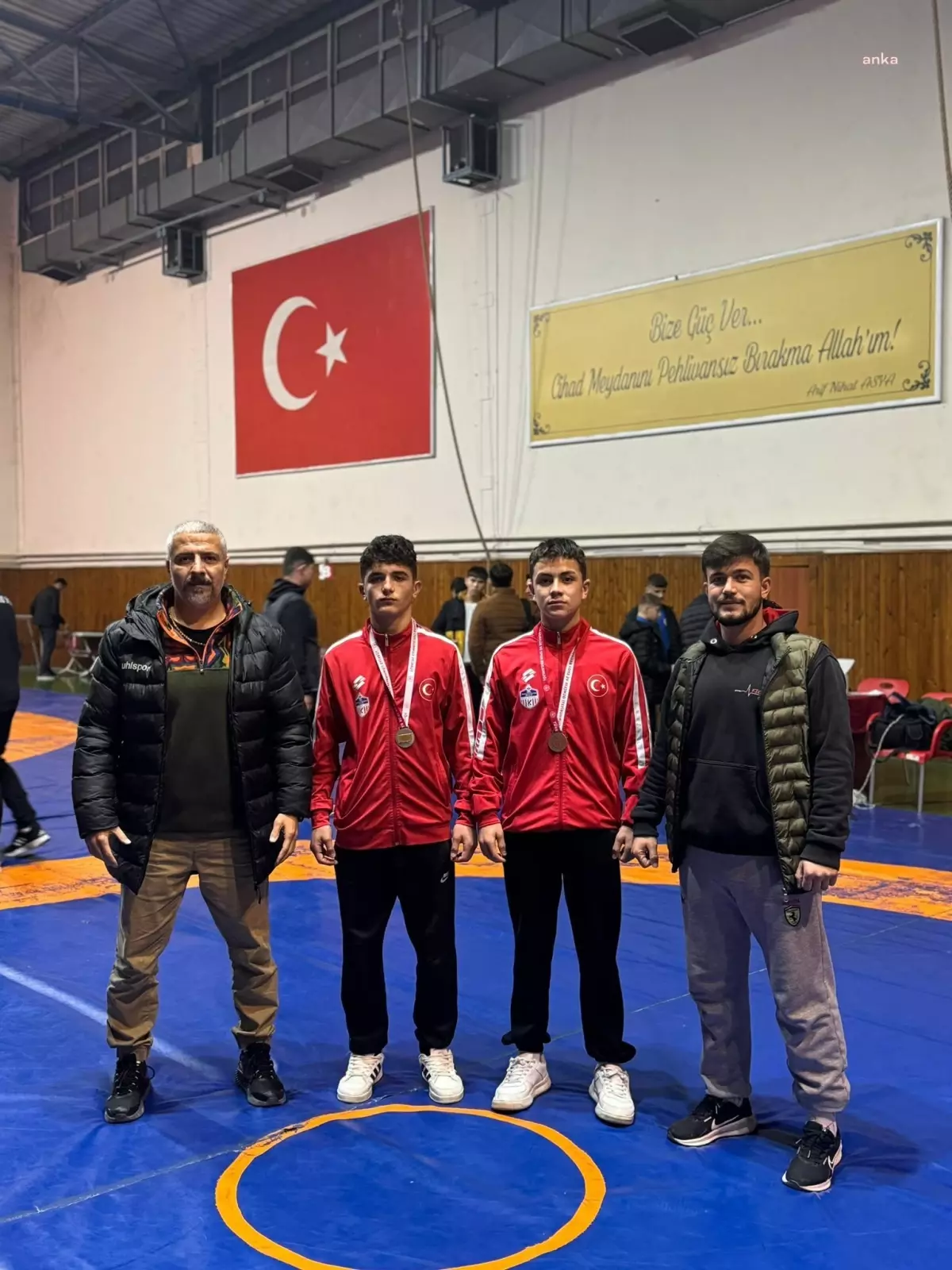 Kahramankazan Belediyespor Güreş Takımı, İl Şampiyonası’ndan Madalyalarla Döndü