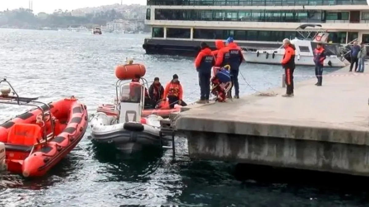 Sarıyer’de kayıp 2 kardeşin denize düştüğü anlara ait görüntüler ortaya çıktı