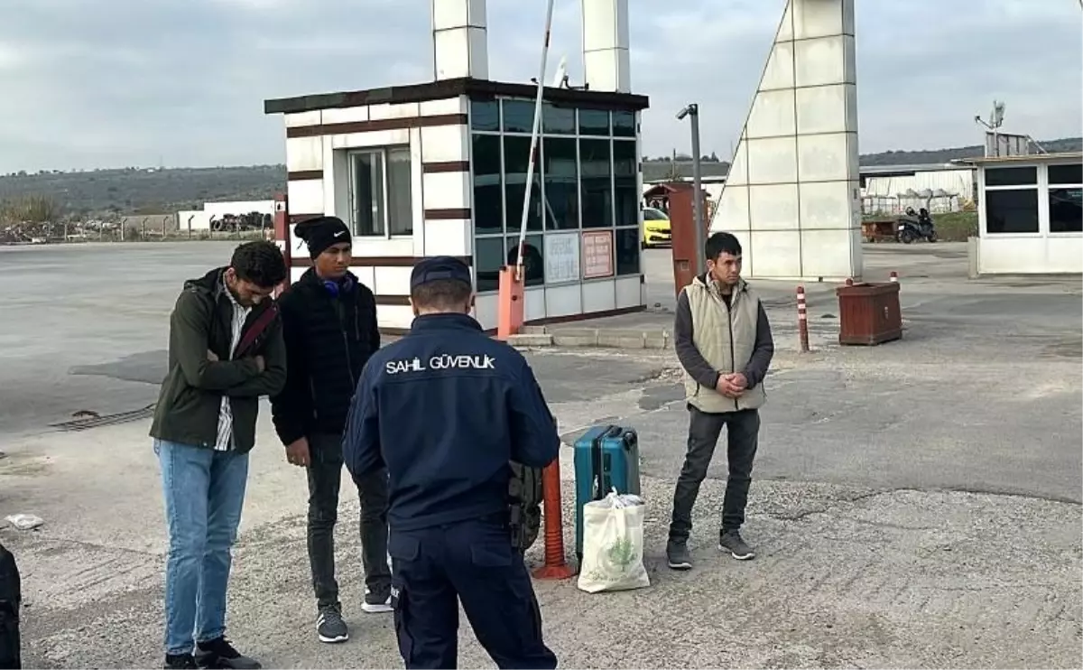 Ayvalık’ta 3 Düzensiz Göçmen Yakalandı