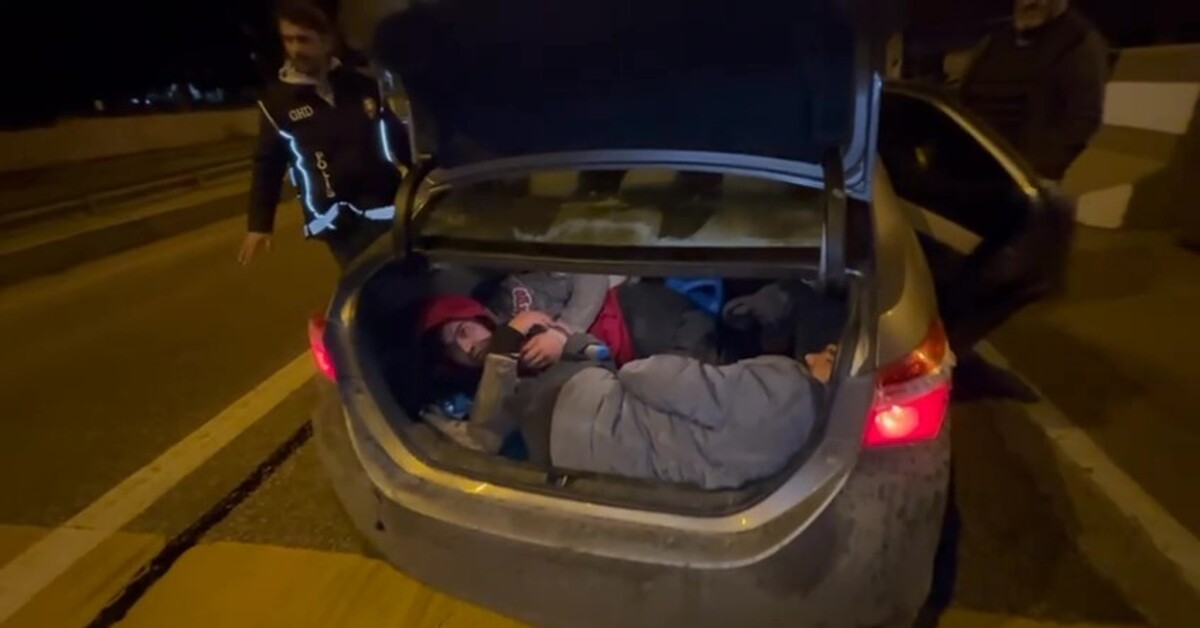 Bagajda 800 kilometre! Yol kontrolünde ortaya çıktı