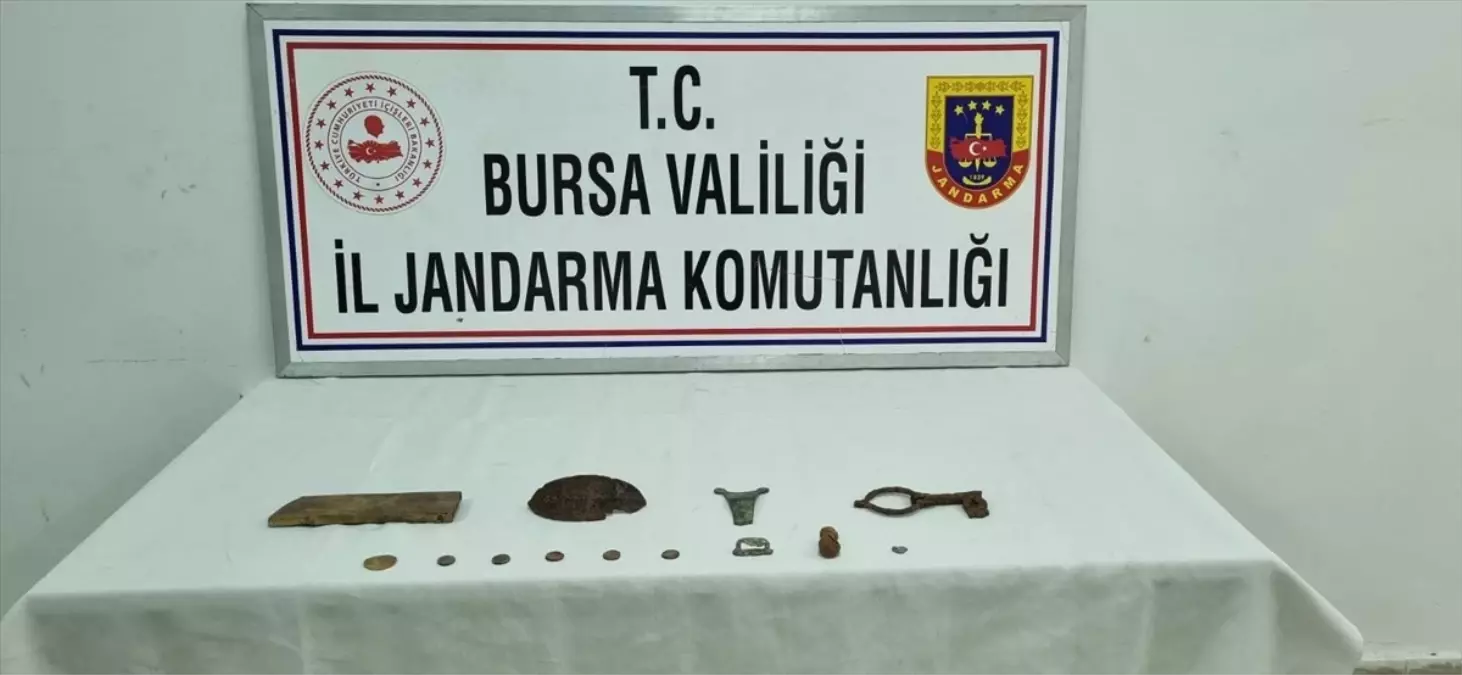 Bursa’da Kaçak Tarihi Eser Kazısı