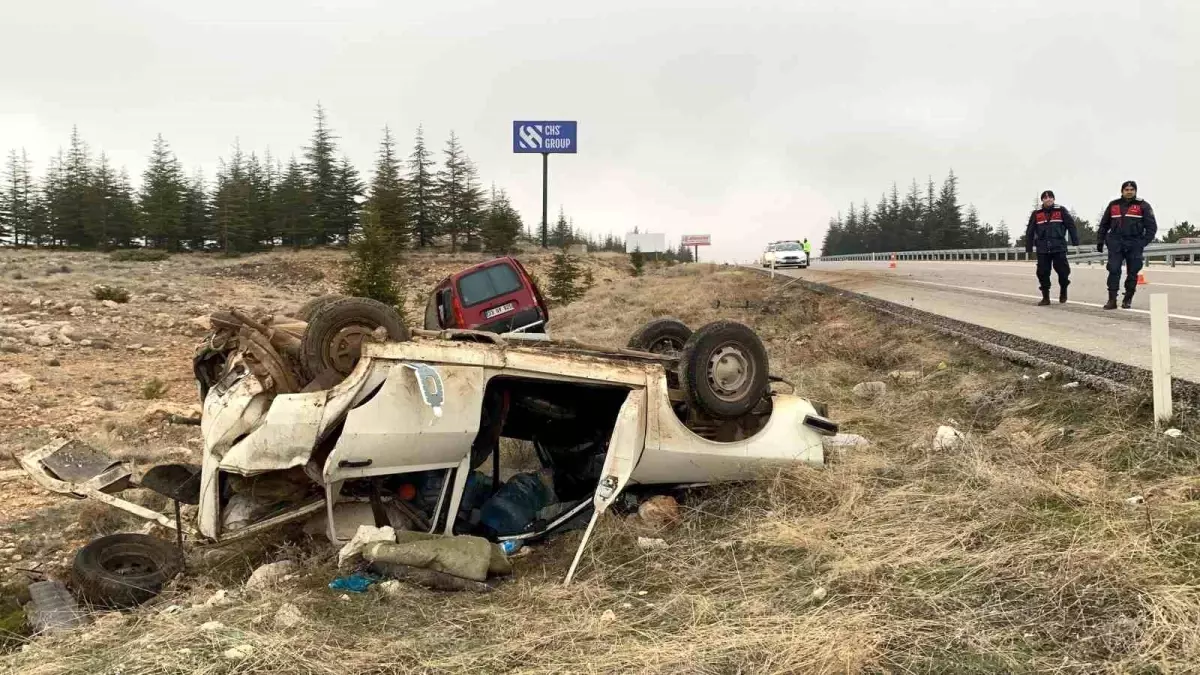 Karaman’da Trafik Kazası: 4 Yaralı