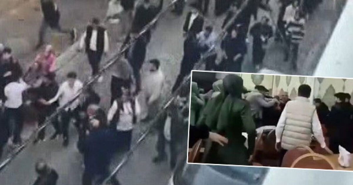Kız ve erkek tarafı birbirine girdi! ‘Takı’ kavgası sokağa taştı!