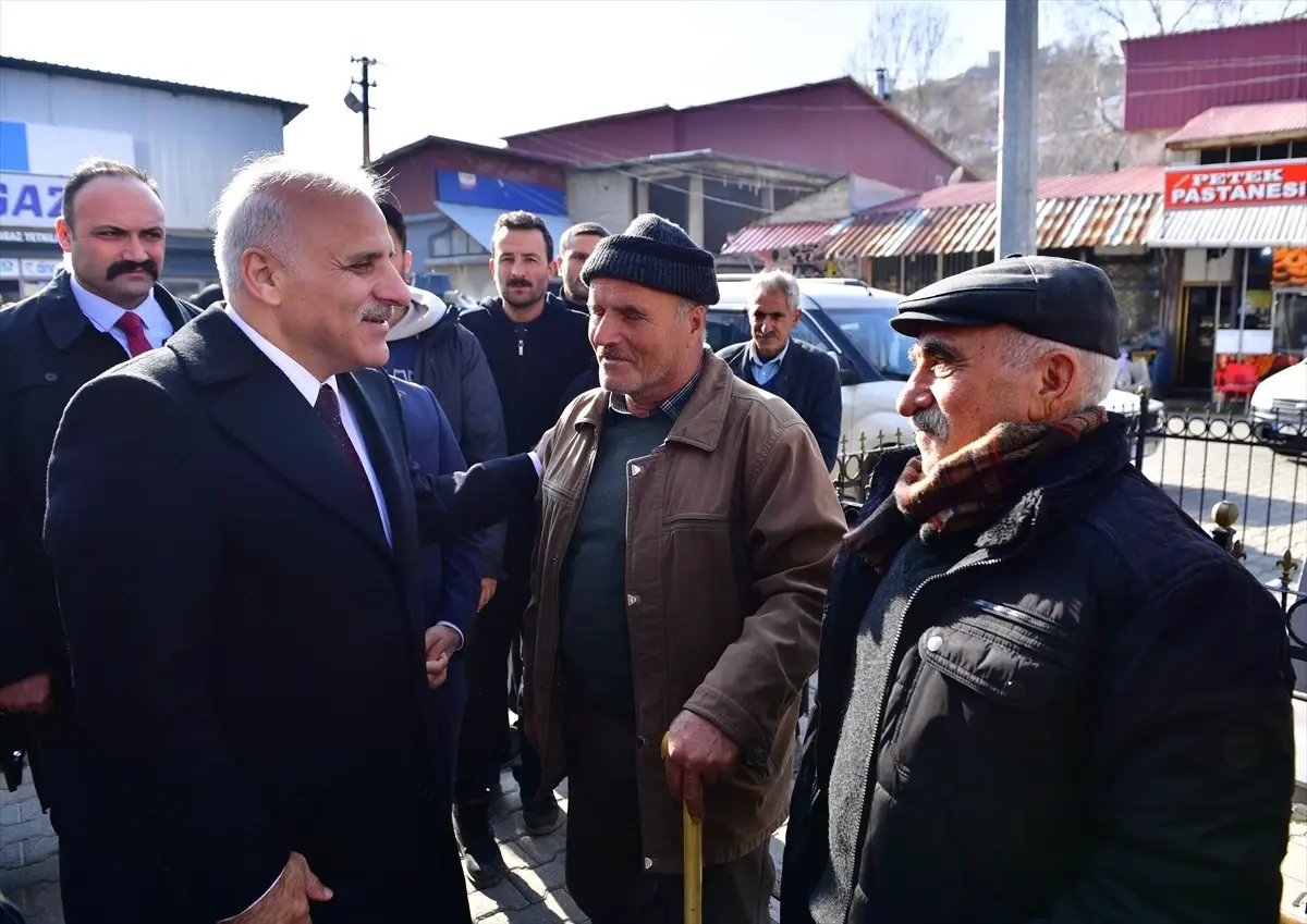 Vali Zorluoğlu Çüngüş’te İncelemelerde Bulundu