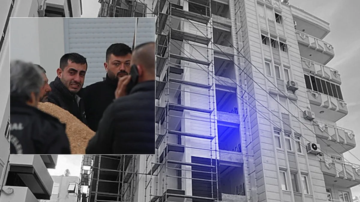 Antalya’da feci olay: 67 yaşındaki adam 7. kattan beton zemine çakıldı!
