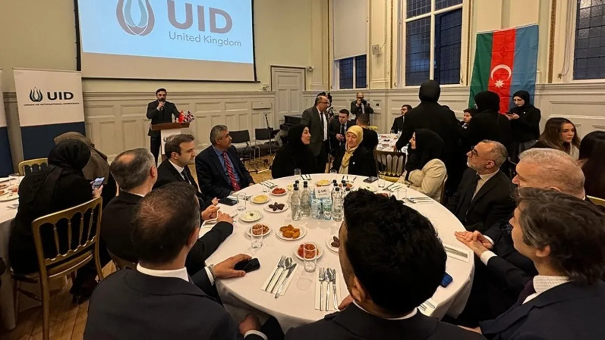 UID’den Avrupa’da anlamlı iftar